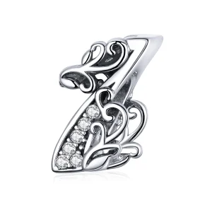 (image for) Pandora Style Silver Number 1 Charm - SCC1418-1