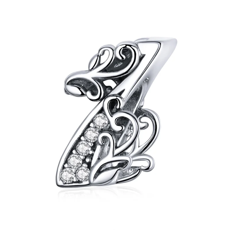 (image for) Pandora Style Silver Number 1 Charm - SCC1418-1 - Product Image