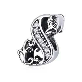 Pandora Style Silver Number 8 Charm - SCC1418-8