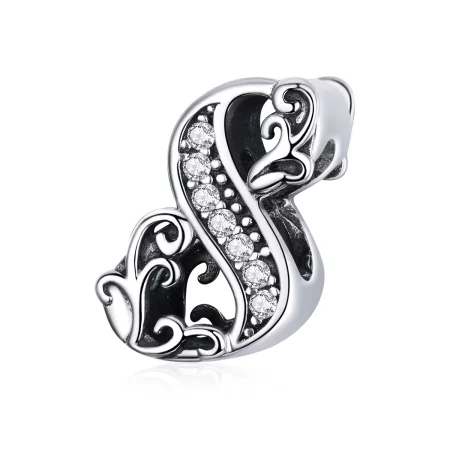 Pandora Style Silver Number 8 Charm - SCC1418-8