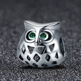 Pandora Style Silver Owl Charm - SCC424 Pandora Style Silver Owl Charm - SCC424