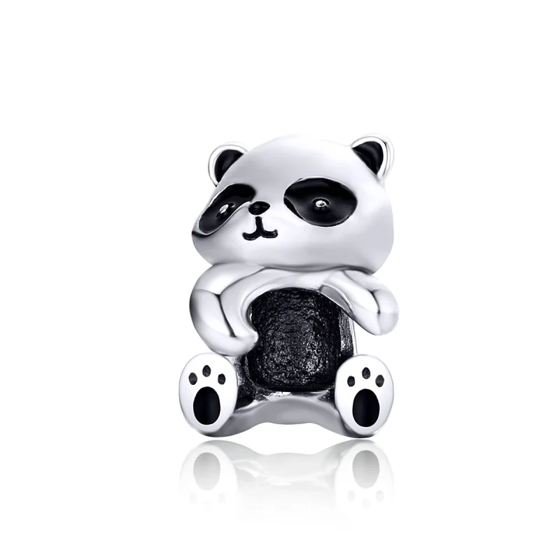 (image for) Pandora Style Silver Panda Charm - SCC1175 - Product Image