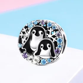 Pandora Style Silver Penguin House Charm - SCC992 Pandora Style Silver Penguin House Charm - SCC992