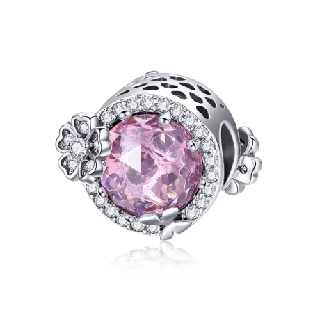 Pandora Style Silver Pink Flavor Charm - SCC904