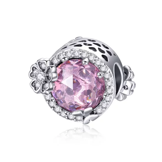 Pandora Style Silver Pink Flavor Charm - SCC904