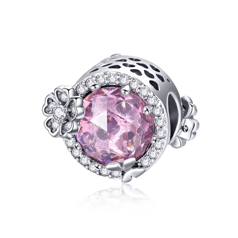 (image for) Pandora Style Silver Pink Flavor Charm - SCC904 - Product Image