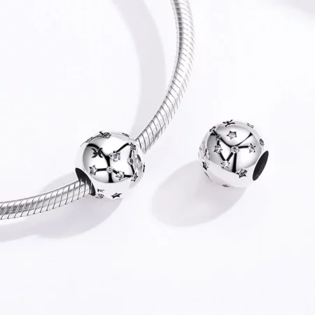 Pandora Style Silver Pisces Charm - SCC1218-12