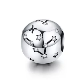 Pandora Style Silver Pisces Charm - SCC1218-12 Pandora Style Silver Pisces Charm - SCC1218-12