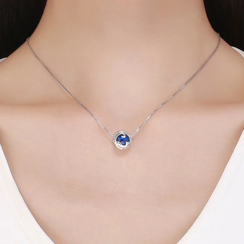 (image for) Pandora Style Silver Playful Cat Charm - SCC708 - View 6