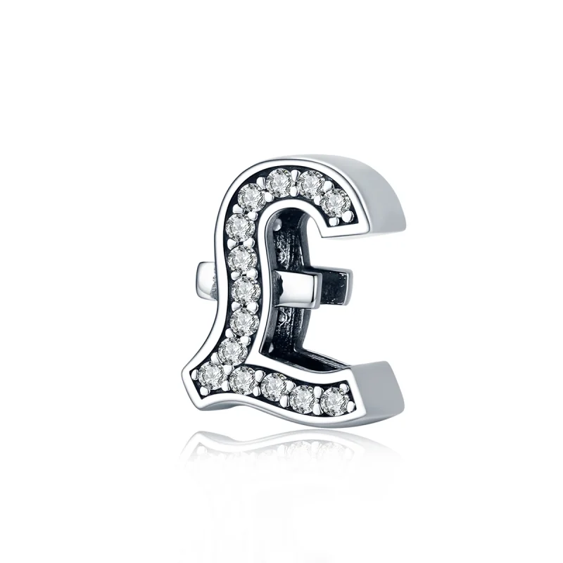 (image for) Pandora Style Silver Pound Sign Charm - SCC1269 - Product Image