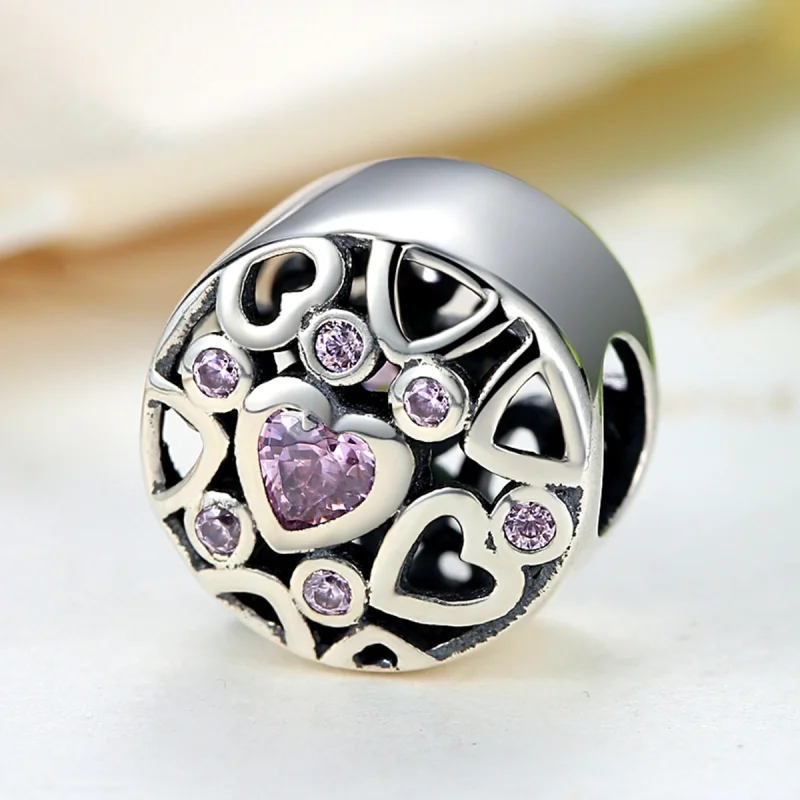 (image for) Pandora Style Silver Psychic Charm - SCC054 - View 3