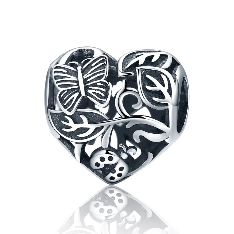 (image for) Pandora Style Silver Rain-Back Garden Charm - SCC155 - Product Image
