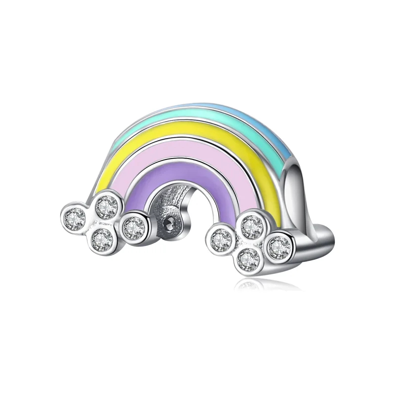 (image for) Pandora Style Silver Rainbow Charm - SCC1425 - Product Image