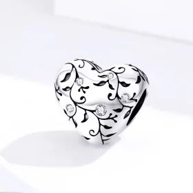 Pandora Style Silver Retro Patterns Charm - SCC1323