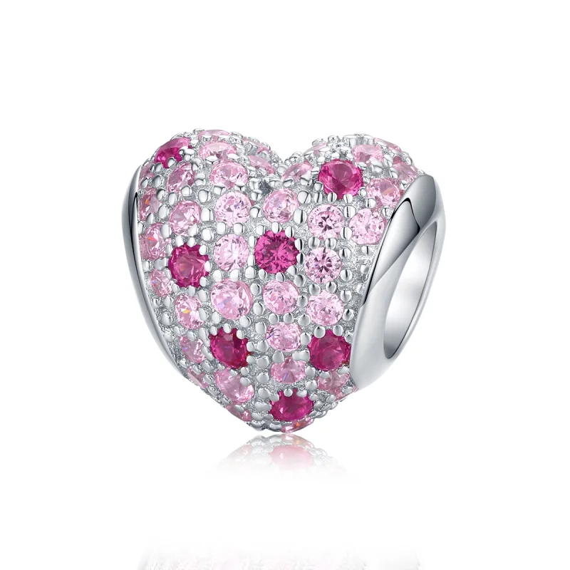 (image for) Pandora Style Silver Romance of Young Girl Charm - BSC118 - View 5