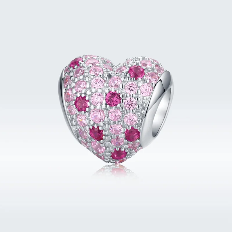 (image for) Pandora Style Silver Romance of Young Girl Charm - BSC118 - Product Image