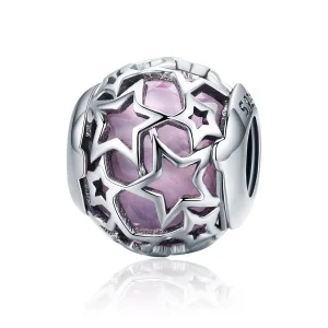 (image for) Pandora Style Silver Romantic Stars Charm - SCC510