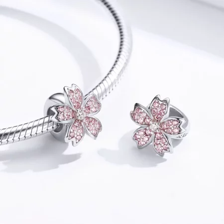 Pandora Style Silver Sakura Charm - SCC1291