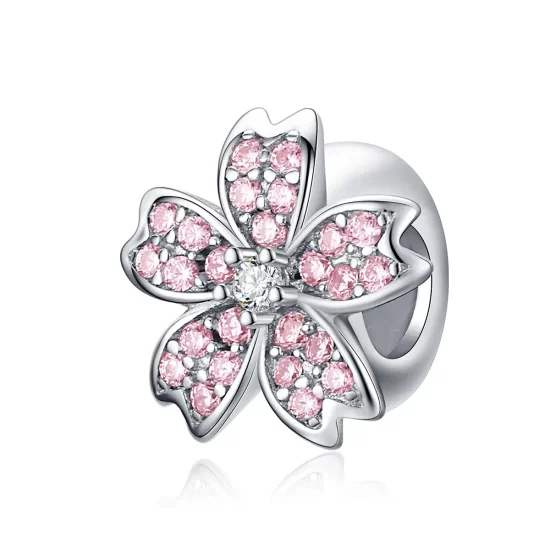 Pandora Style Silver Sakura Charm - SCC1291