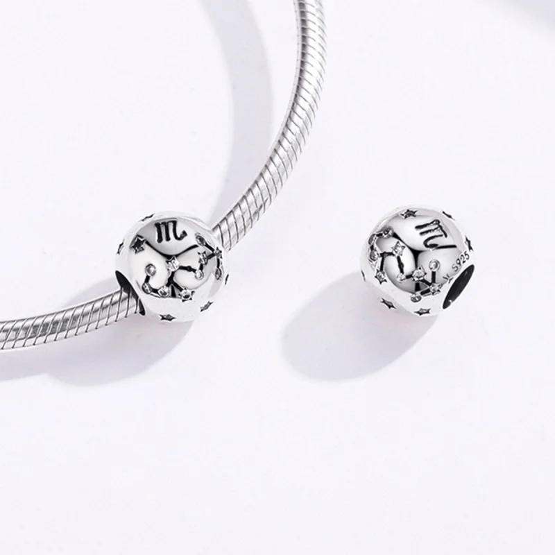 (image for) Pandora Style Silver Scorpio Charm - SCC1218-8 - View 4