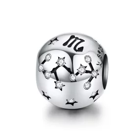 Pandora Style Silver Scorpio Charm - SCC1218-8 Pandora Style Silver Scorpio Charm - SCC1218-8