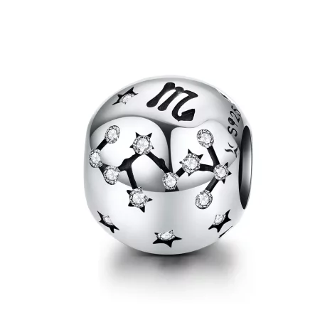 Pandora Style Silver Scorpio Charm - SCC1218-8 Pandora Style Silver Scorpio Charm - SCC1218-8
