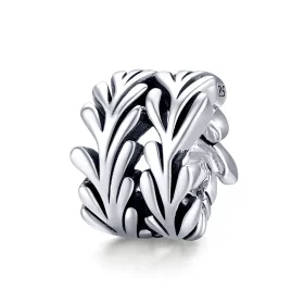 Pandora Style Silver Seaweed Charm - SCC1534 Pandora Style Silver Seaweed Charm - SCC1534