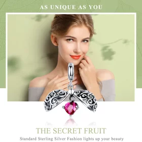 Pandora Style Silver Secret Fruit Dangle - SCC1114 Pandora Style Silver Secret Fruit Dangle - SCC1114