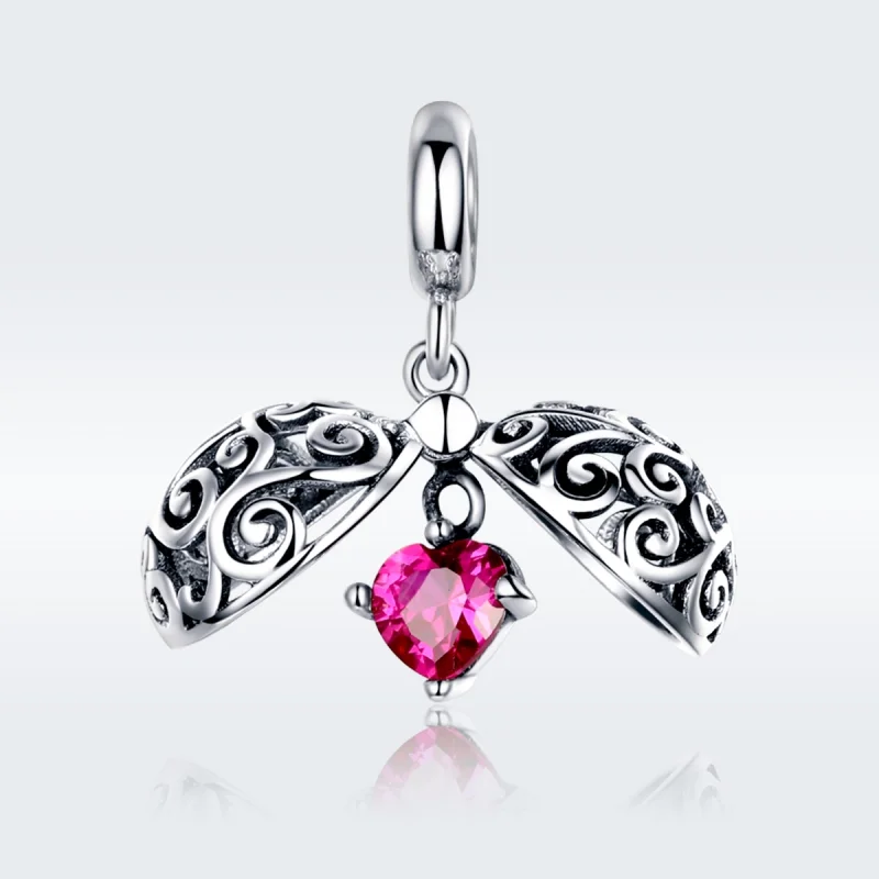 (image for) Pandora Style Silver Secret Fruit Dangle - SCC1114 - View 3