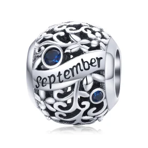 (image for) Pandora Style Silver September Birthstone Charm - SCC1385-9