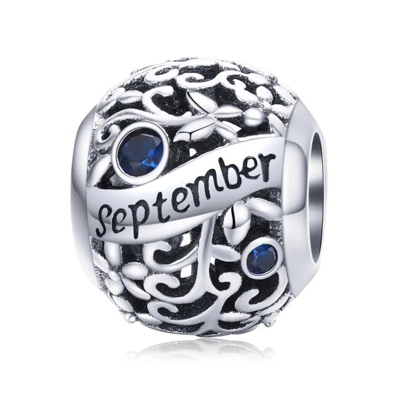 (image for) Pandora Style Silver September Birthstone Charm - SCC1385-9 - Product Image