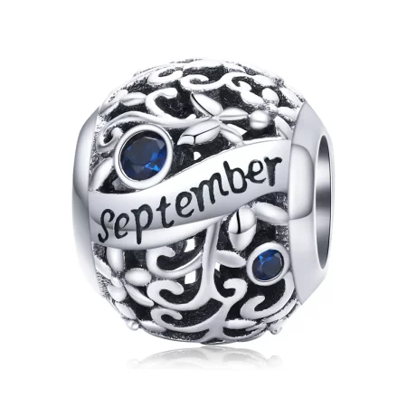 Pandora Style Silver September Birthstone Charm - SCC1385-9 Pandora Style Silver September Birthstone Charm - SCC1385-9