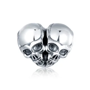 (image for) Pandora Style Silver Skulls Charm - SCC1519