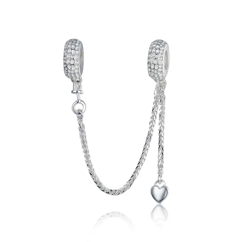 (image for) Pandora Style Silver Small Tire Safety Chain - SCC1112 - Product Image