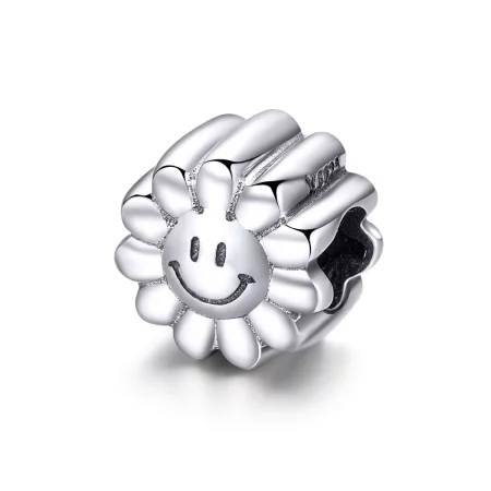 Pandora Style Silver Smiling Sun Charm - SCC901 Pandora Style Silver Smiling Sun Charm - SCC901
