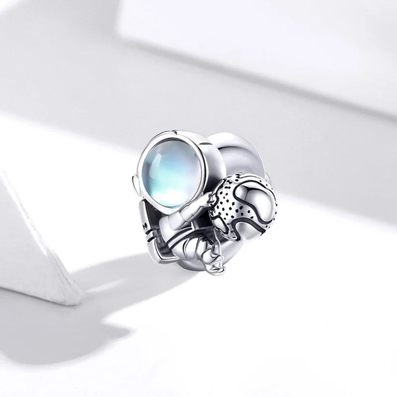 (image for) Pandora Style Silver Space Walk Charm - SCC1694 - View 2