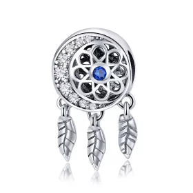 Pandora Style Silver Spiritual Dreamcatcher Charm - SCC718 Pandora Style Silver Spiritual Dreamcatcher Charm - SCC718