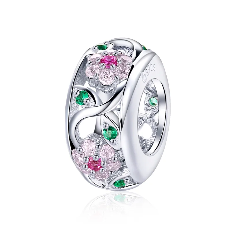 (image for) Pandora Style Silver Spring Charm - BSC039 - Product Image