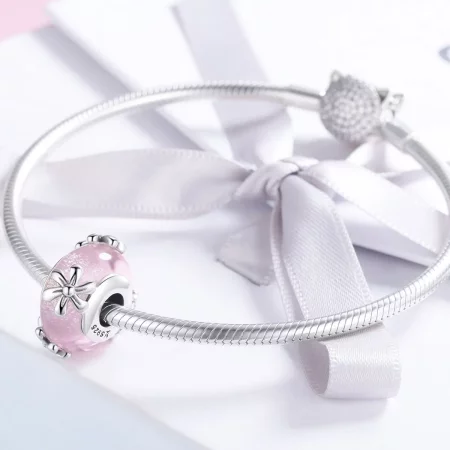 Pandora Style Silver Spring Flowers Charm - SCC860