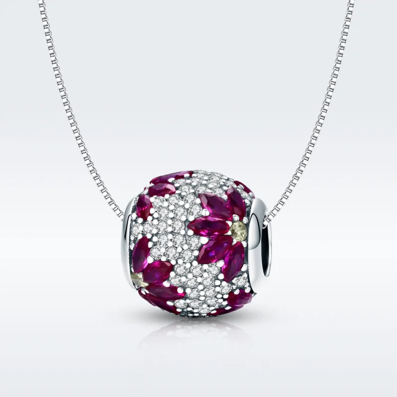 (image for) Pandora Style Silver Spring Scenery Charm - SCC570 - View 2