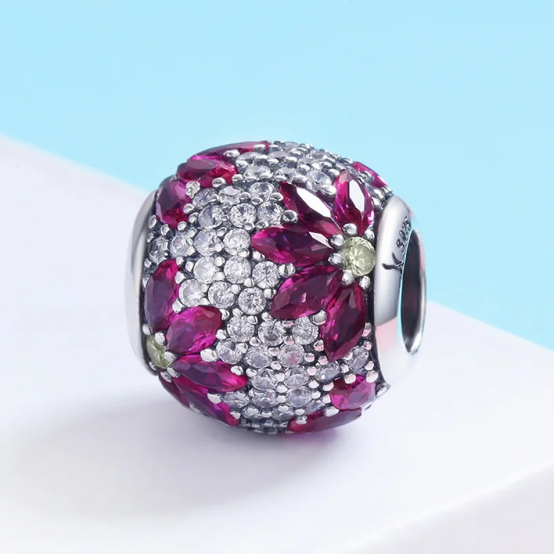 (image for) Pandora Style Silver Spring Scenery Charm - SCC570 - View 4