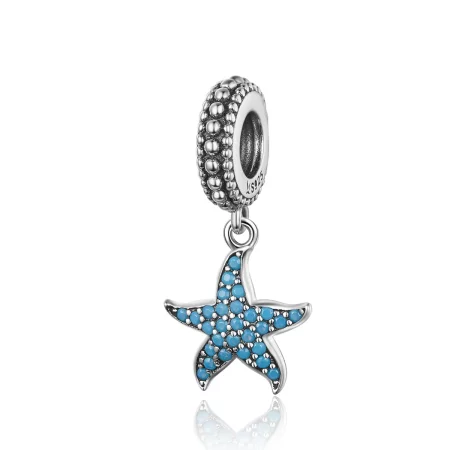 Pandora Style Silver Starfish Dangle - SCC1210 Pandora Style Silver Starfish Dangle - SCC1210