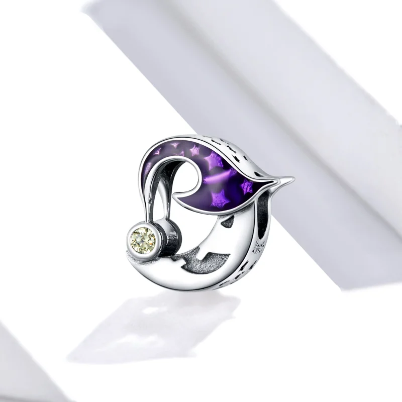 (image for) Pandora Style Silver Starry Charm - SCC1618 - View 2
