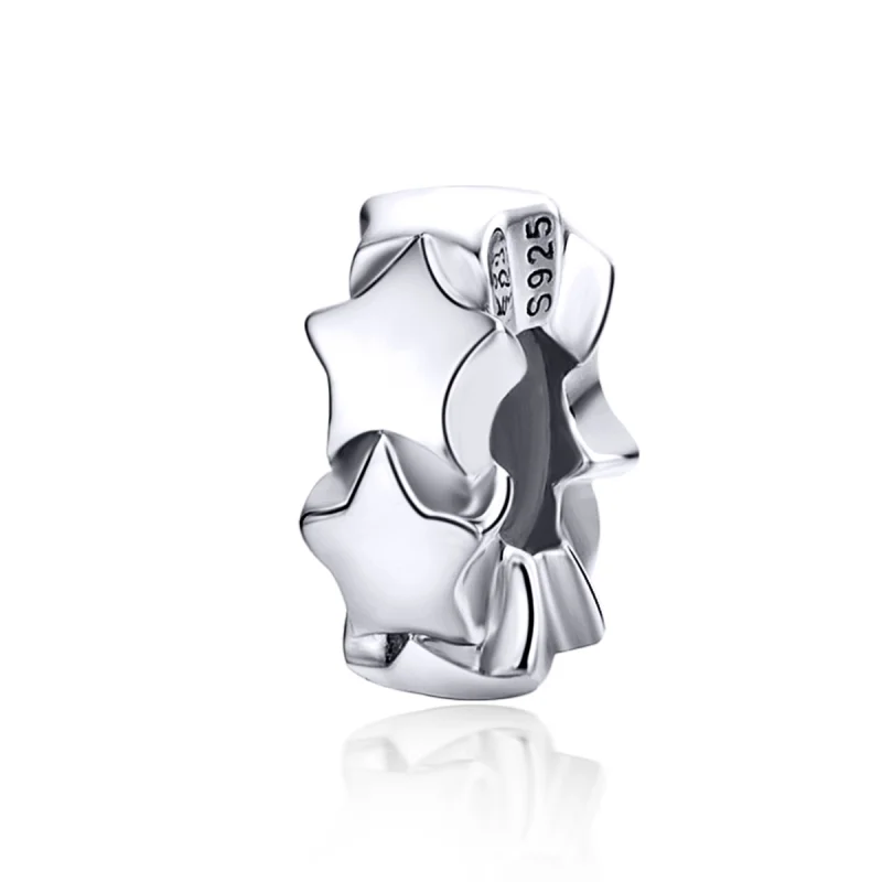 (image for) Pandora Style Silver Starry Sky Spacer - SCC1169 - Product Image