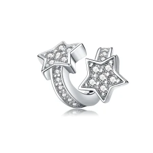 (image for) Pandora Style Silver Stars Dated Each Other Charm - SCC1244