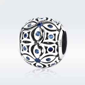 Pandora Style Silver Summer Flower Charm - SCC059