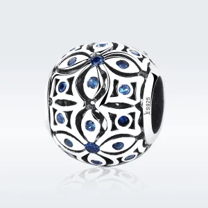 (image for) Pandora Style Silver Summer Flower Charm - SCC059