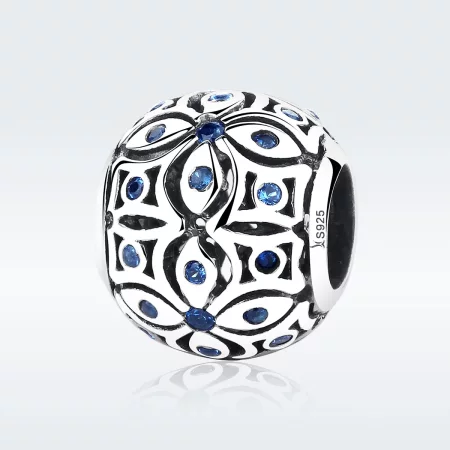 Pandora Style Silver Summer Flower Charm - SCC059
