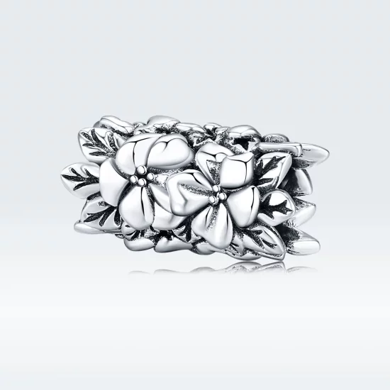 Pandora Style Silver Summer Flower Charm - SCC1488