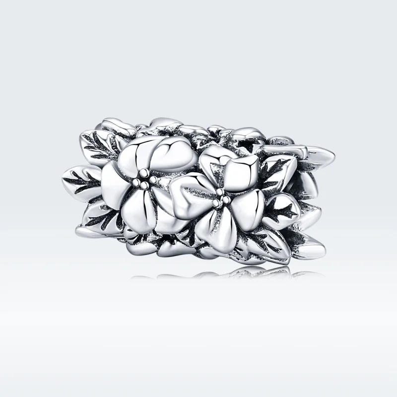 (image for) Pandora Style Silver Summer Flower Charm - SCC1488 - Product Image